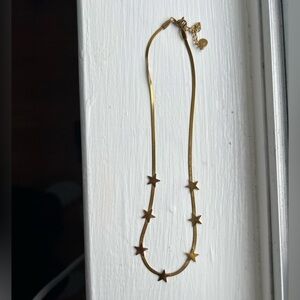 Gold Star Link Necklace - Women Jewelry